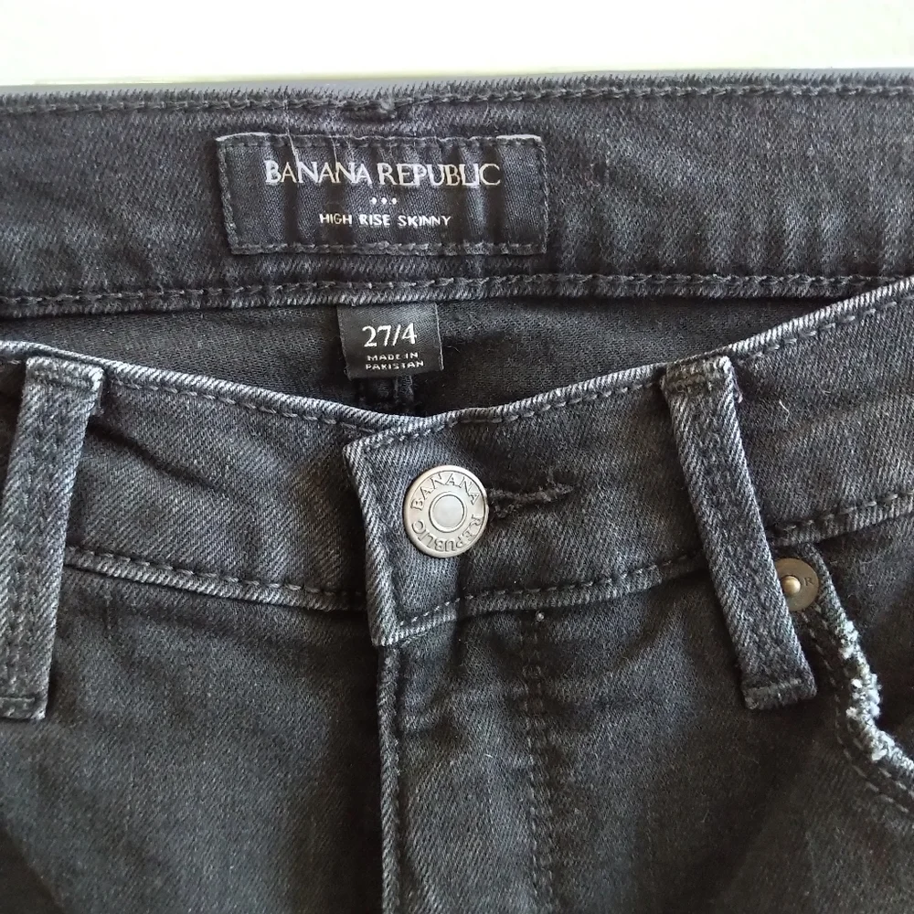 BRF High Rise Black Skinny Jeans - Picture 2 of 9